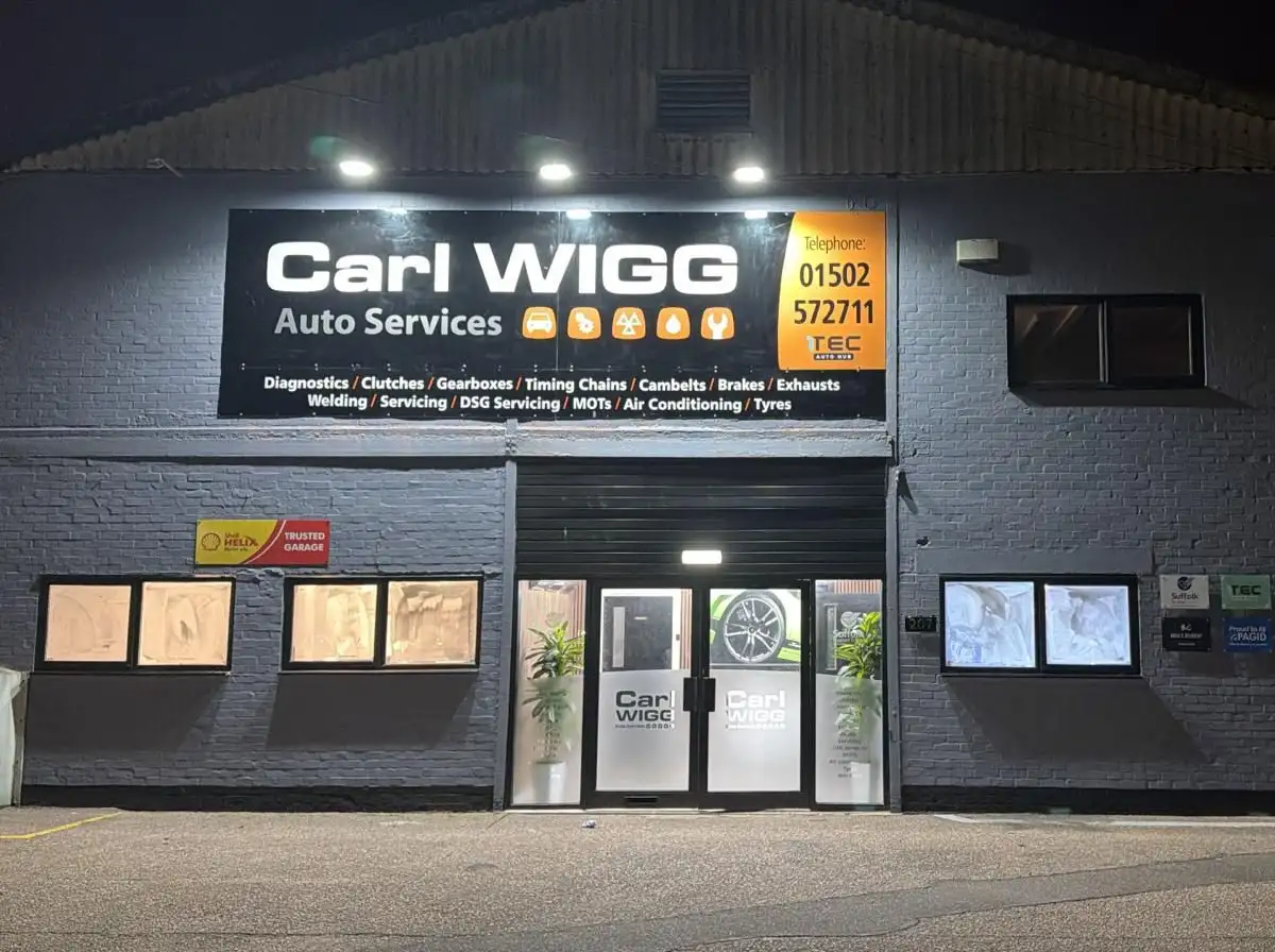 Carl Wigg Auto Services Lowestoft Garage Workshop